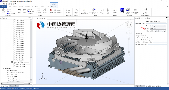 6SigmaET练习教程R13_热管散热器