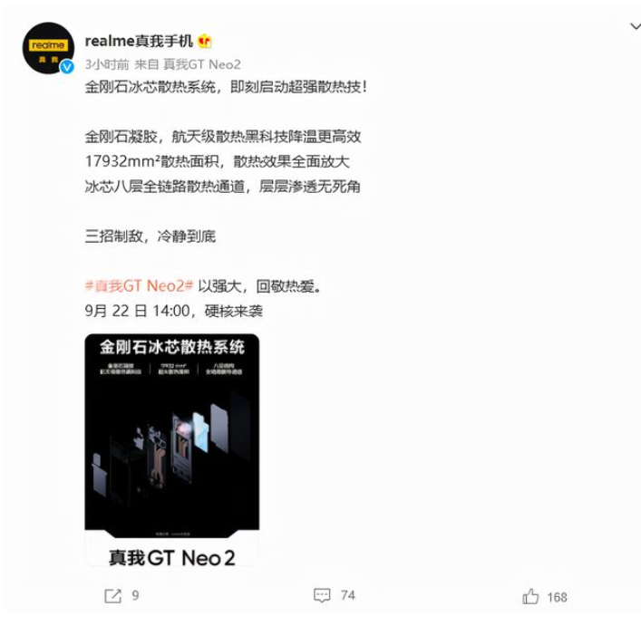 GT Neo2的散热性能