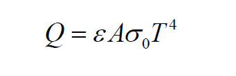 辐射换热量计算公式