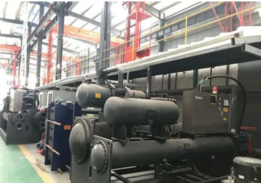 冷水机组工作原理、工作流程、系统流程图