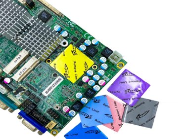 东莞兆科6.5W导热硅胶TIF500-65-11US导热绝缘,柔软有弹性,免费打样