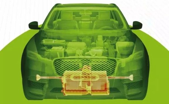 动力汽车的伺服电机散热