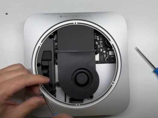 苹果 M1 芯片 Mac mini 拆解:0 热管散热
