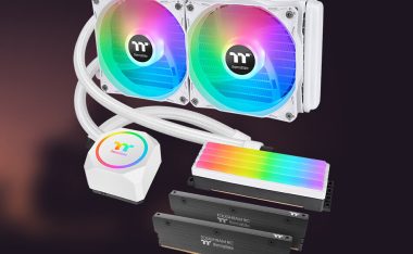 Tt 发布 Floe RC 240/360 白色款一体水冷散热器:含内存散热组件