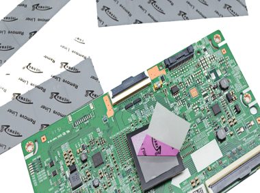 2.5W导热相变化材料灰色在温度50℃软化并流动,但不会溢出