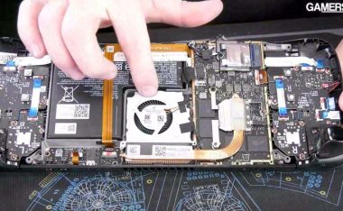 Steam Deck 拆机：Van Gogh APU 芯片曝光，单热管散热