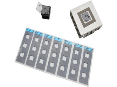 5.0W导热硅胶片TIF800灰色柔性、弹性使其能覆盖非常不平整表面