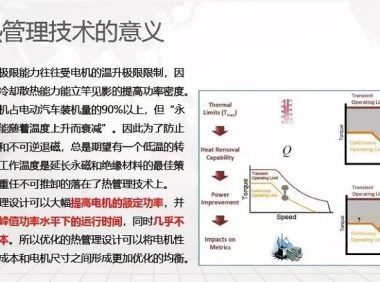 电驱动系统冷却系统方案对比分析