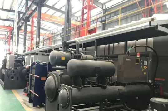 冷水机组工作原理、工作流程、系统流程图