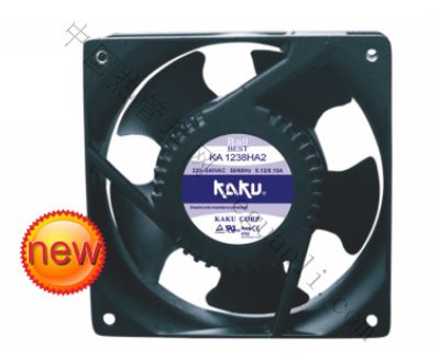 KAKU/卡固轴流KA1238HA2/H.T.R.130(IP55)/Mg